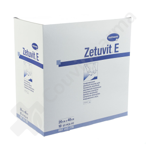 Zetuvit E 20x40 cm - 10 pansements stériles
