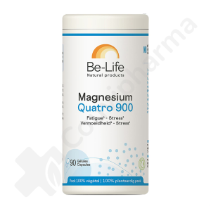 Be-Life Magnesium Quatro 900 - 90 gélules