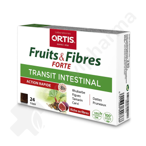 Ortis Fruits et Fibres Forte - 24 cubes