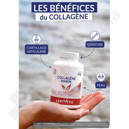 Lepivits Collagène Marin - 450 comprimés