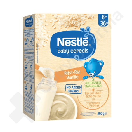 Nestlé Baby Cereals Rijst-Vanille Glutenvrij - 250 g