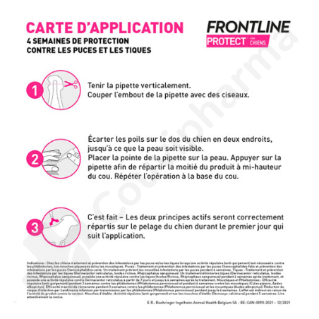 Frontline Protect Solution Pour Spot-On Chiens XL 40-60 kg - 3 pipettes de 6 ml