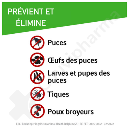 Frontline Combo Line Chien S 2-10 kg - 3 pipettes de 0,67 ml