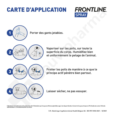 Frontline Spray Anti-Puce - 100 ml