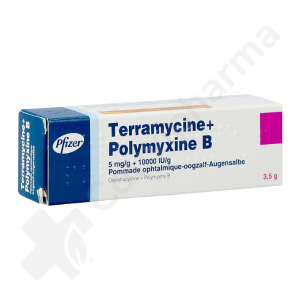 Terramycine 5 mg/g + Polymyxine B 10000 IU/g - Pommade ophtalmique 3,5 g