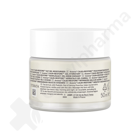 Aveeno Calm + Restore Gel Hydratant Visage - 50 ml