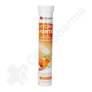 Hydra Forté Booster d'Hydratation Pêche - 24 comprimés effervescents