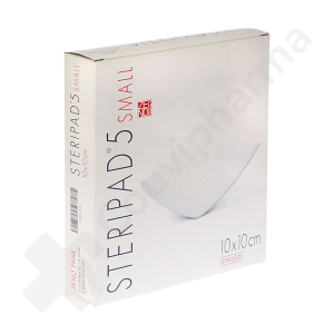 Steripad 1 Small Steriele 10x10 cm - 12 compressen