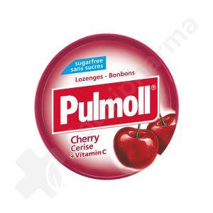 Pulmoll Bonbon Cerise + Vitamine C - 45 g