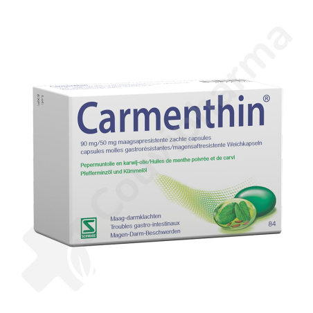 Carmenthin 90 mg/50 mg - 84 capsules
