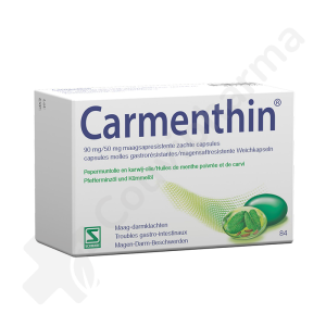Carmenthin 90 mg/50 mg - 84 capsules