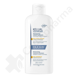 Ducray Shampooing Traitant Hydratant Pellicules Sèches - 200 ml