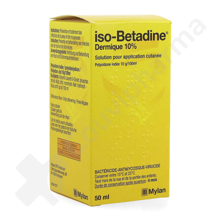 Iso-Betadine Dermique 10% - 50 ml
