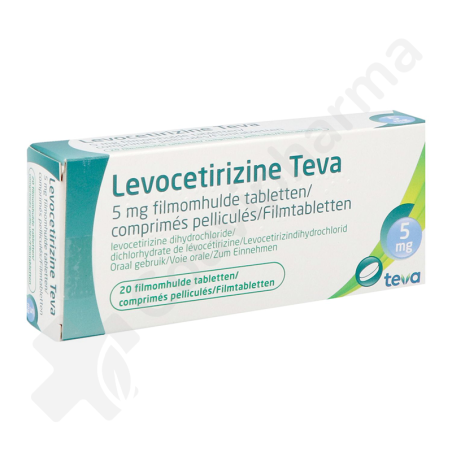 Levocetirizine Teva 5 mg - 20 comprimés