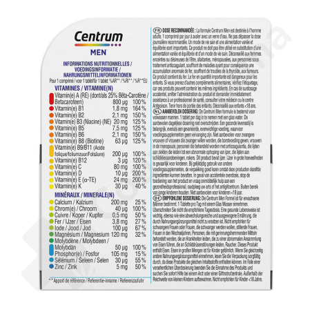 Centrum Men - 30 comprimés