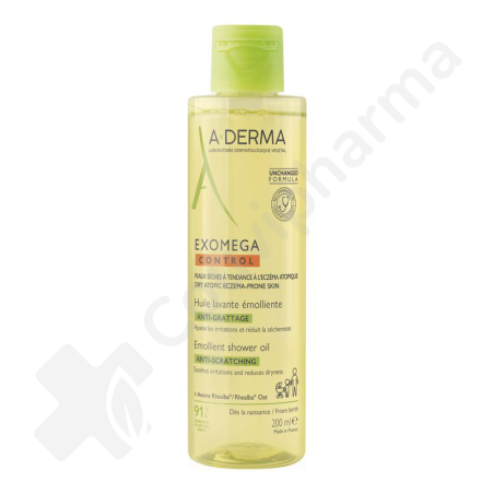 A-Derma Exomega Control Huile émolliente - 200 ml