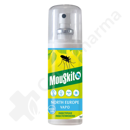 Mouskito Insectifuge Europe du Nord - Spray 100 ml