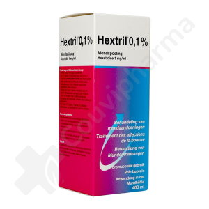 Hextril 0,1% - Mondspoeling 400 ml