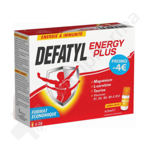 Defatyl Energy Plus - 28 flacons - PROMO -4€