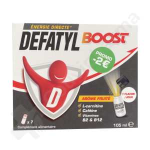 Defatyl Boost - 7 flacons - PROMO -2€