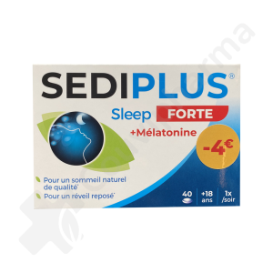 SediPlus Sleep Forte - 40 comprimés - PROMO -4€