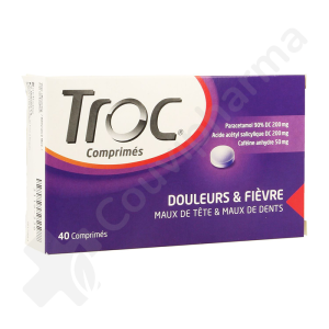 Troc Pijn & Koorts - 40 tabletten