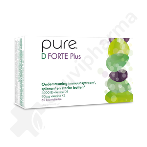 Pure D Forte Plus - 60 comprimés à croquer