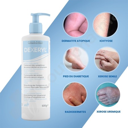 Dexeryl Crème Émolliente - 50 g