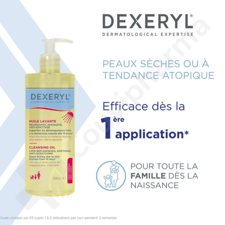 Dexeryl Huile Lavante - 500 ml