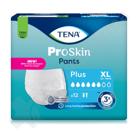 Tena Pants Plus Extra Large - 12 pants