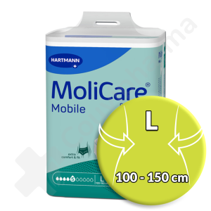Molicare Mobile 5 Gouttes Large - 14 slips absorbants