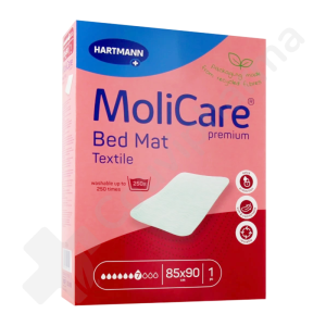 Molicare Bed Mat Textile 7 Druppels 85 x 90 cm - 1 onderlegger