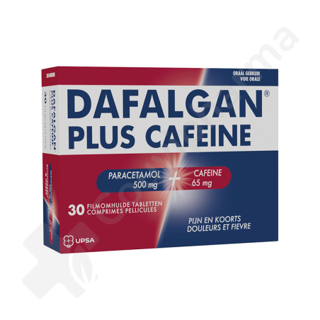 Dafalgan Plus Caffeine 500 mg/65 mg - 30 comprimés Dafalgan Plus Caffeine 500 mg/65 mg - 30 comprimés