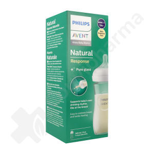 Avent Natural Biberon en verre - 240 ml