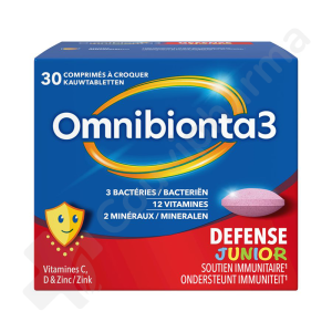 Omnibionta-3 Defense Junior - 30 comprimés à croquer