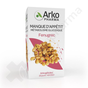 Arkogélules Fenugrec Manque d'Appétit - 45 gélules