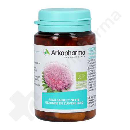 Arkogélules Bardane Peau À Imperfections - 45 gélules