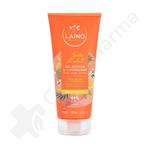 Laino Gel Douche Hydrant 3 en 1 Agrumes - 200 ml