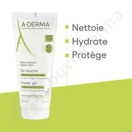A-Derma Avoine Gel Douche Hydratant Protecteur - 200 ml