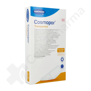 Cosmopor Transparent 10 cm x 25 cm - 25 pansements