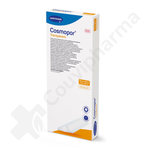 Cosmopor Transparent 10 cm x 30 cm - 25 pansements