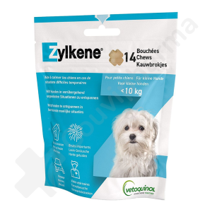 Zylkene 75 mg -10kg - 14 kauwbrokjes