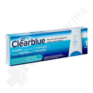 Clearblue Test de Grossesse 1 Minute - 1 pièce