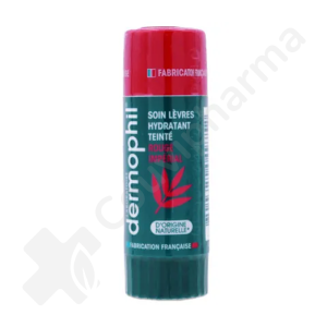 Dermophil Soin Lèvres Hydratant Teinté Rouge Impérial - Stick lèvres 4g