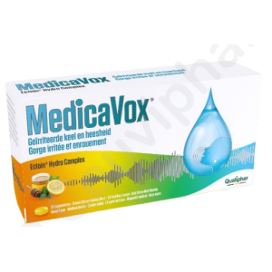 MedicaVox Gorge Irritée et Enrouement - 22 pastilles à sucer