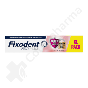 Fixodent Pro Plus Foodbarrier Neutrale Smaak - 57 g