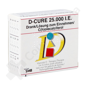 D-Cure 25 000 UI - 12 ampoules