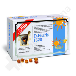 D-Pearls 1520 - 100 capsules + 20 gratuites