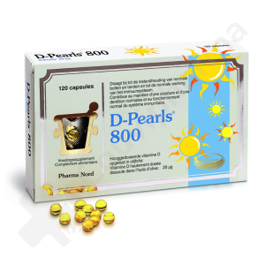 D-Pearls 800 - 120 capsules