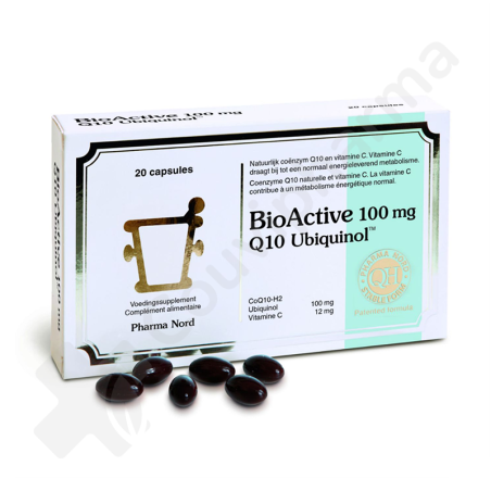 BioActive Q10 100 mg - 20 capsules